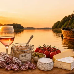 Vogue en maine propose des balades conviviales au fil de l'eau avec dégustation de vin et produits du terroir sur les eaux de la Maine à Angers. Embarquez pour une soirée gourmande sur un bateau jusqu'à La Mayenne avec apéritif. Idéal pour une sortie en couple ou une soirée entre amis.